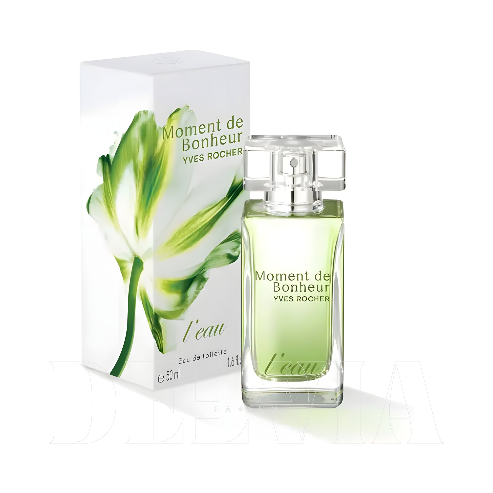 Yves Rocher Moment De Bonheur Edt Vegan Katı Parfum — kutu ve şişe görseli