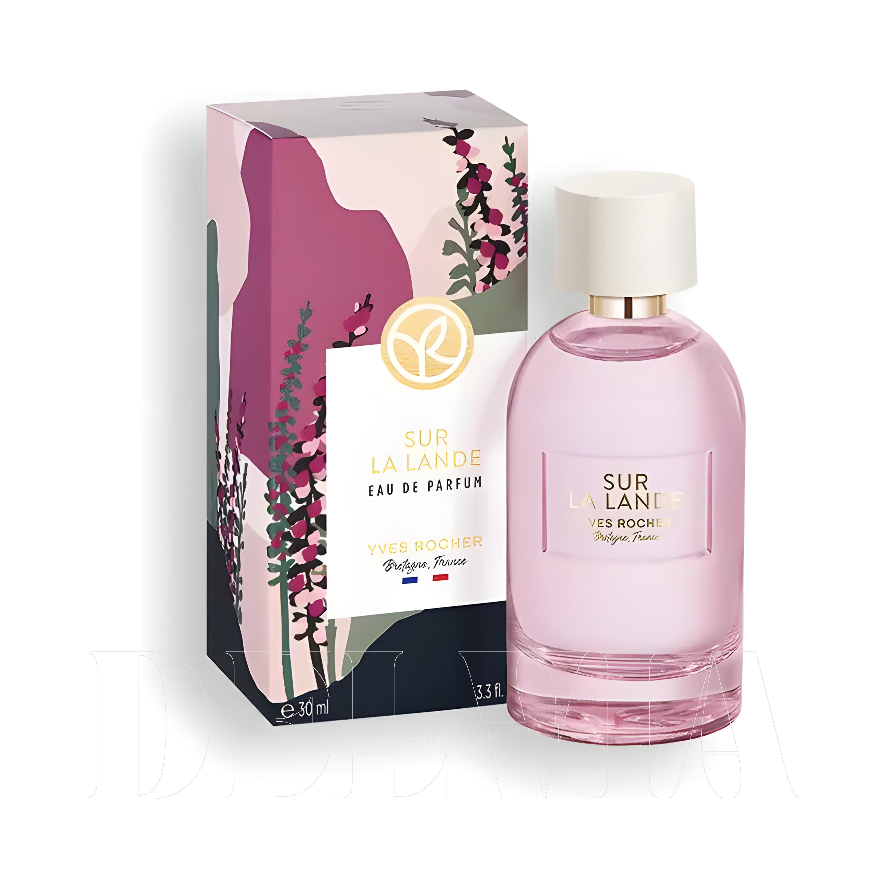 Yves Rocher Sur La Lande 5 ml dekant parfüm — kutu ve şişe görseli