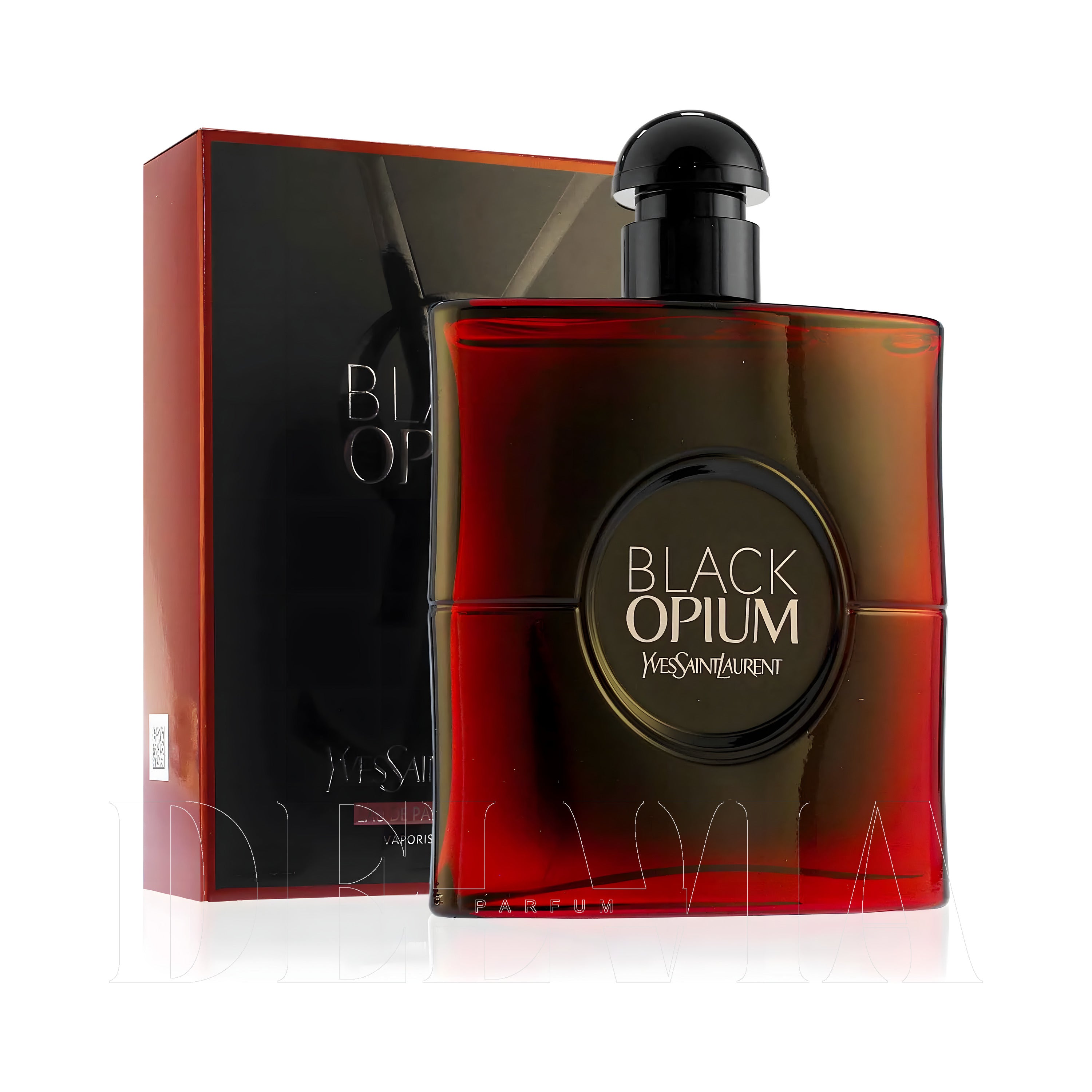 Yves Saint Laurent Black Opium Over Red 15 ml dekant parfüm — şişe görseli