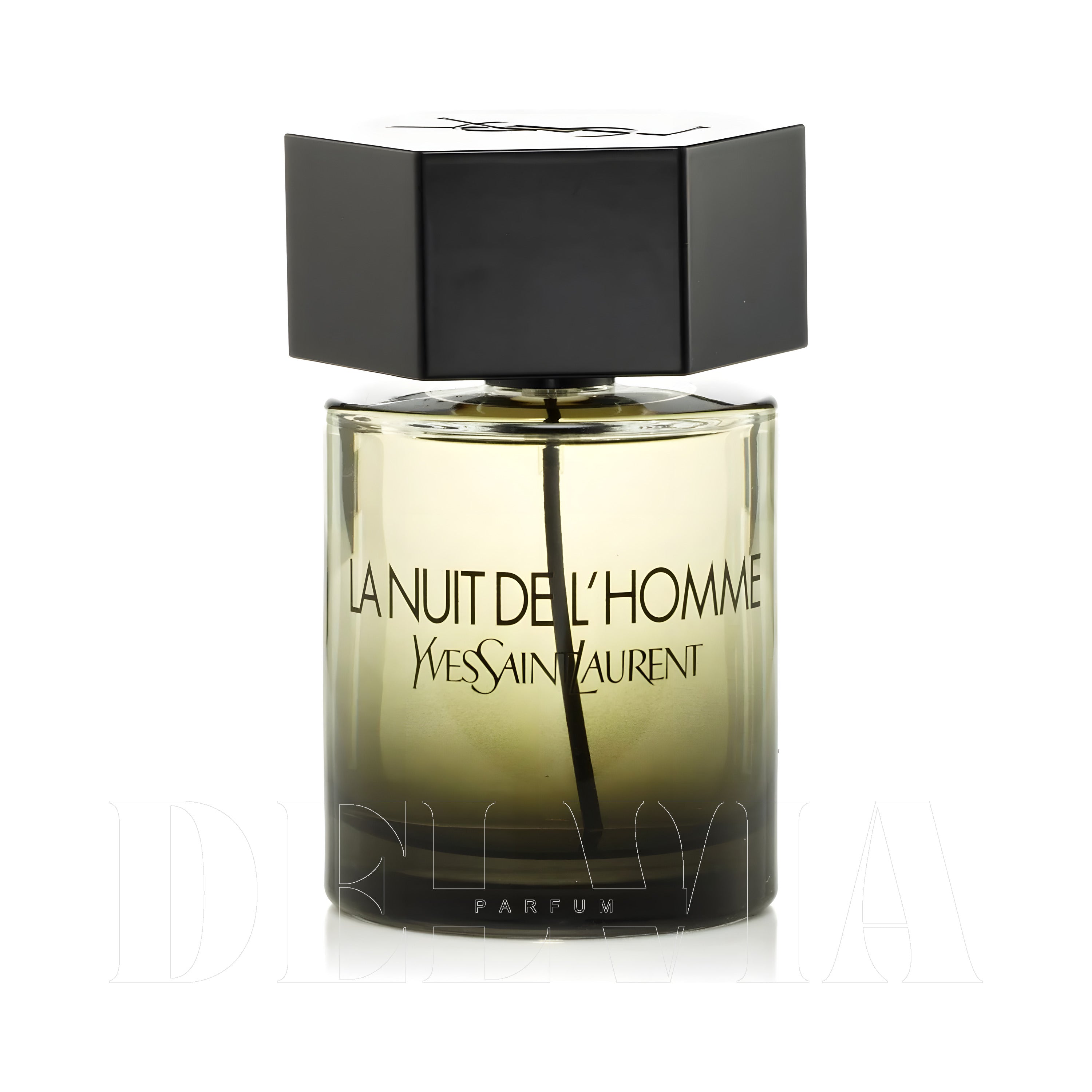Yves Saint Laurent La Nuit De L Homme Le Parfum 5 ml dekant parfüm — kutu ve şişe görseli