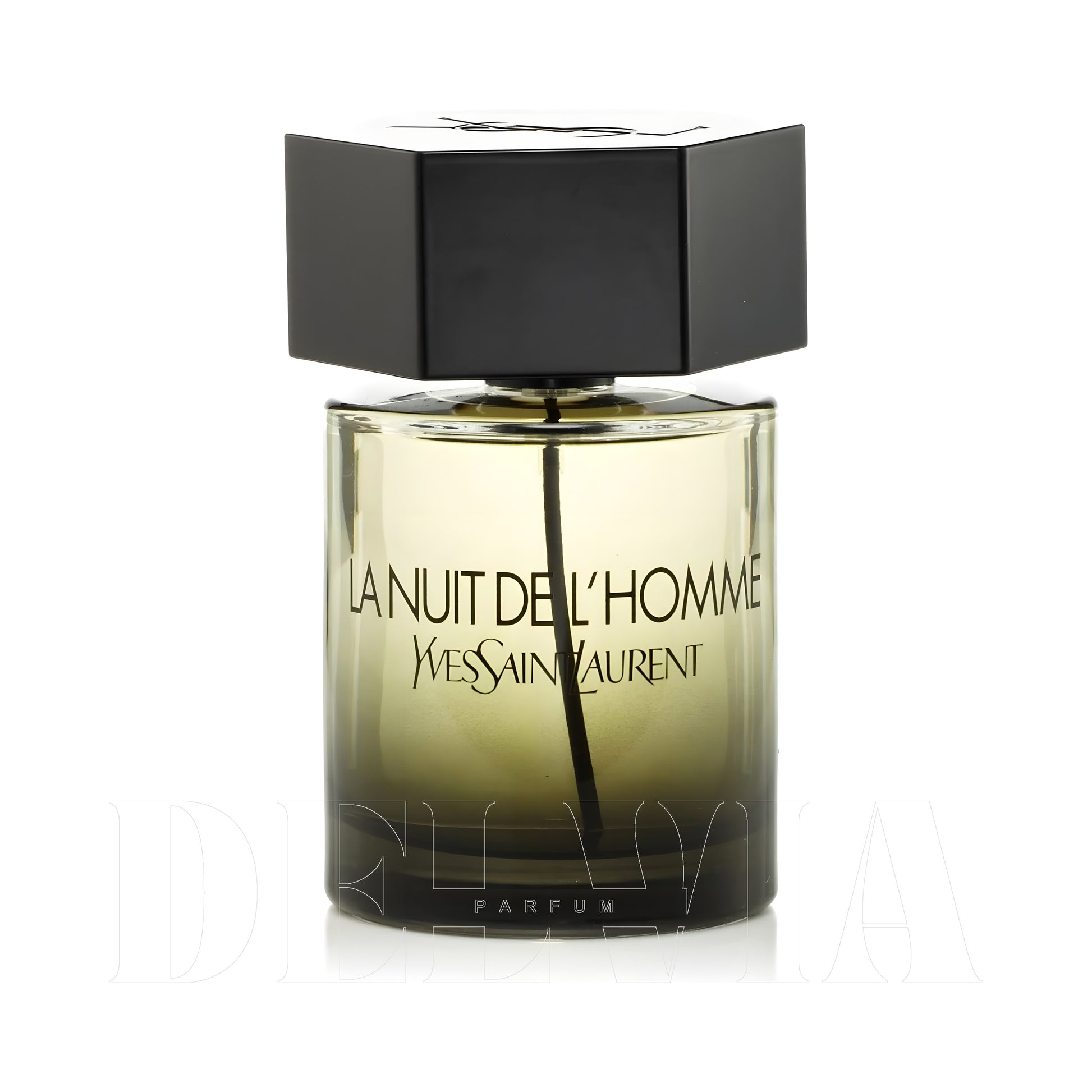 Yves Saint Laurent La Nuit De L Homme Le Parfum Oda Kokusu — kutu ve şişe görseli
