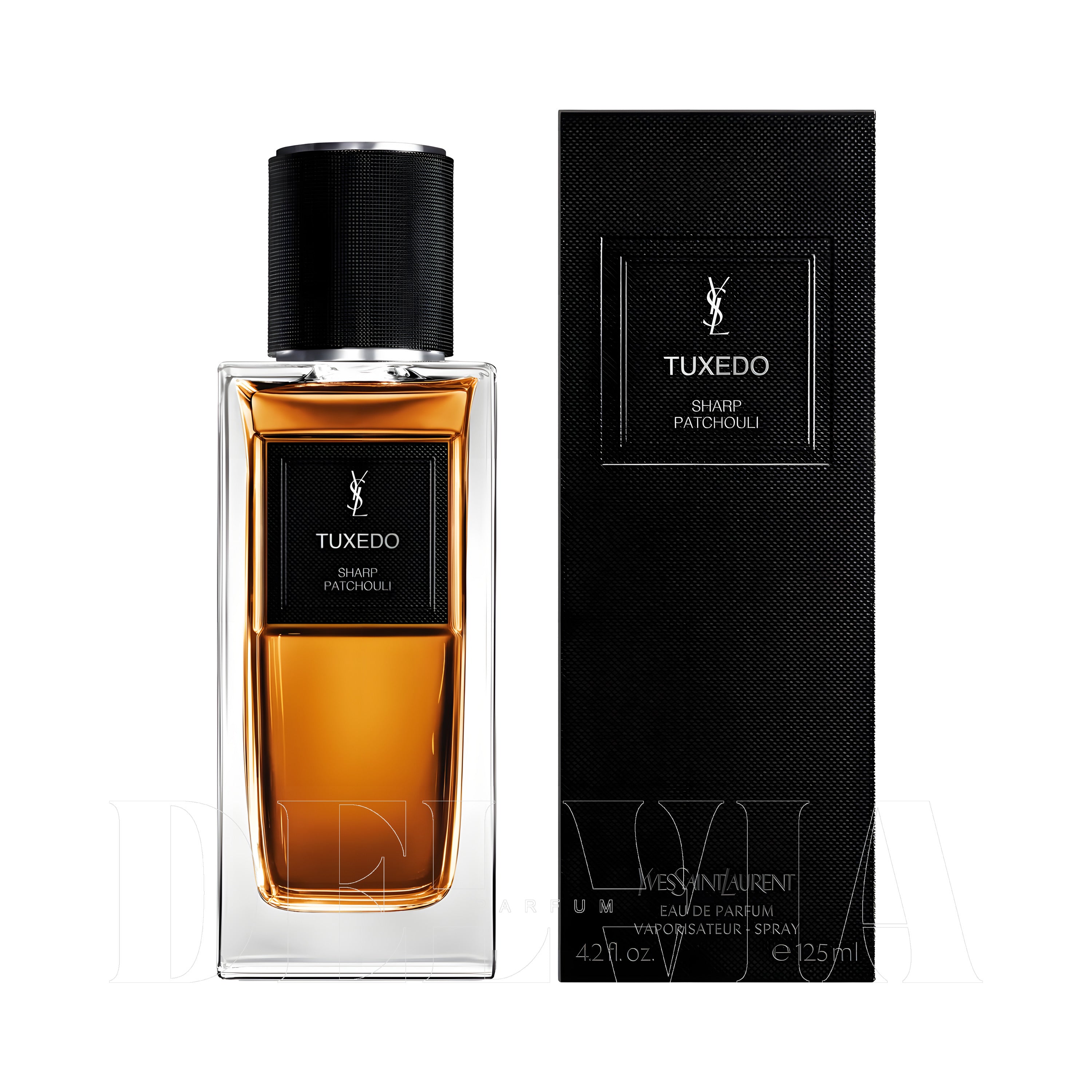 Yves Saint Laurent Le Vestiaire Des Parfums Tuxedo 3 ml dekant parfüm — kutu ve şişe görseli