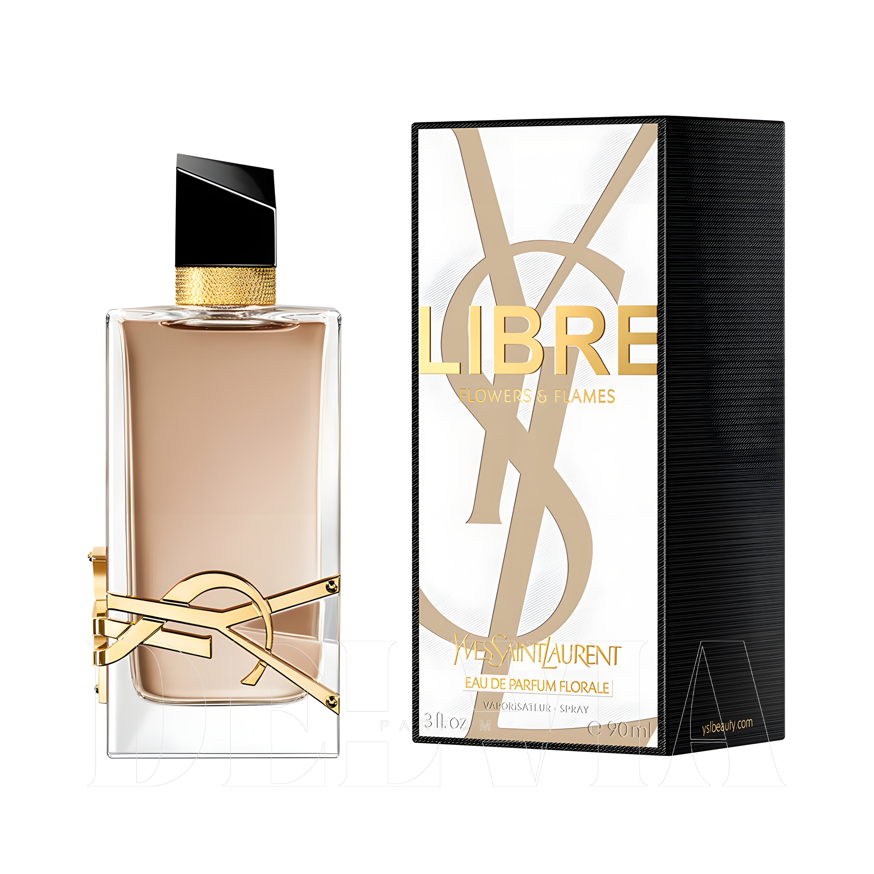 Yves Saint Laurent Libre Flowers Flames 10 ml dekant parfüm — şişe görseli