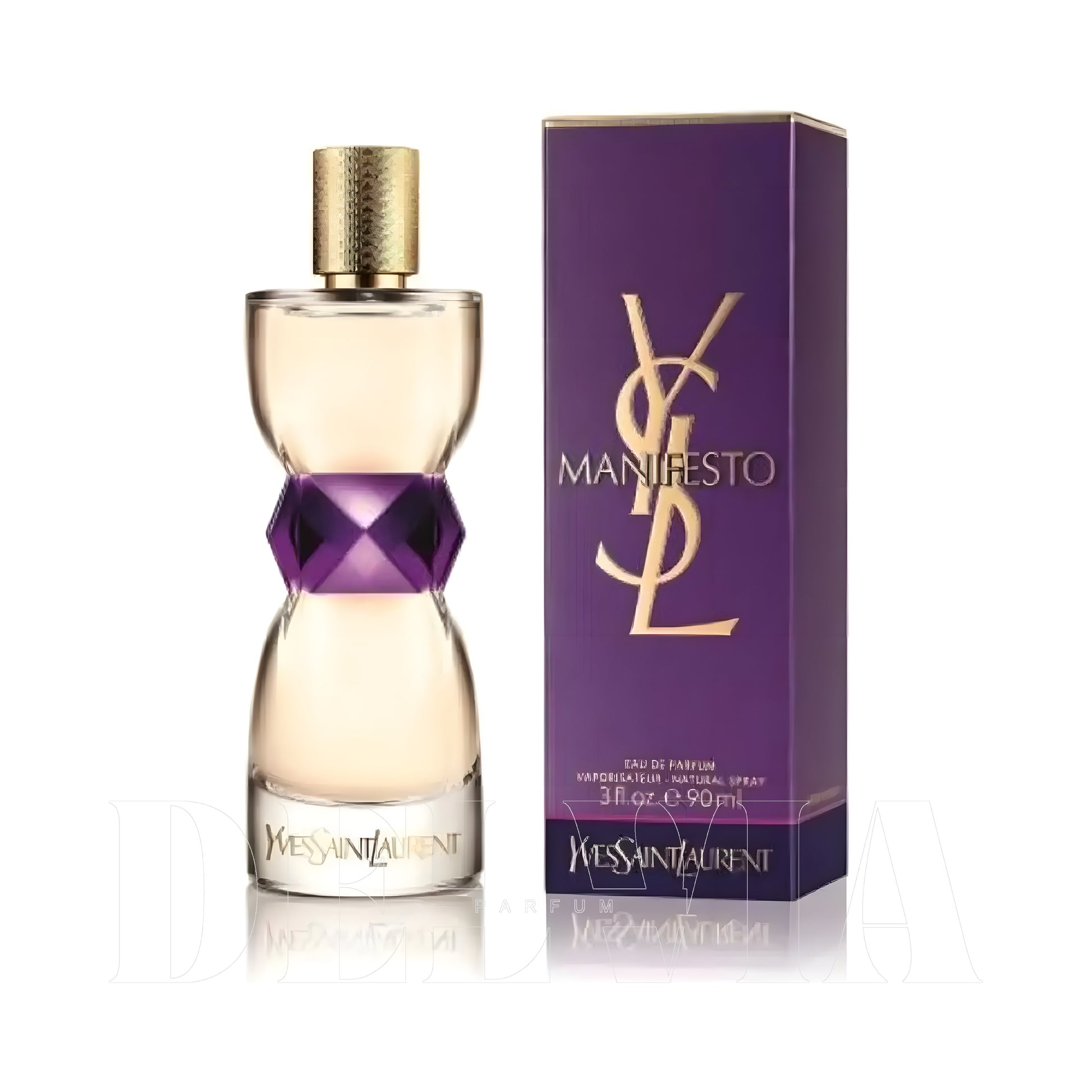 Yves Saint Laurent Manifesto Edp Baharatli 15 ml dekant parfüm — kutu ve şişe görseli