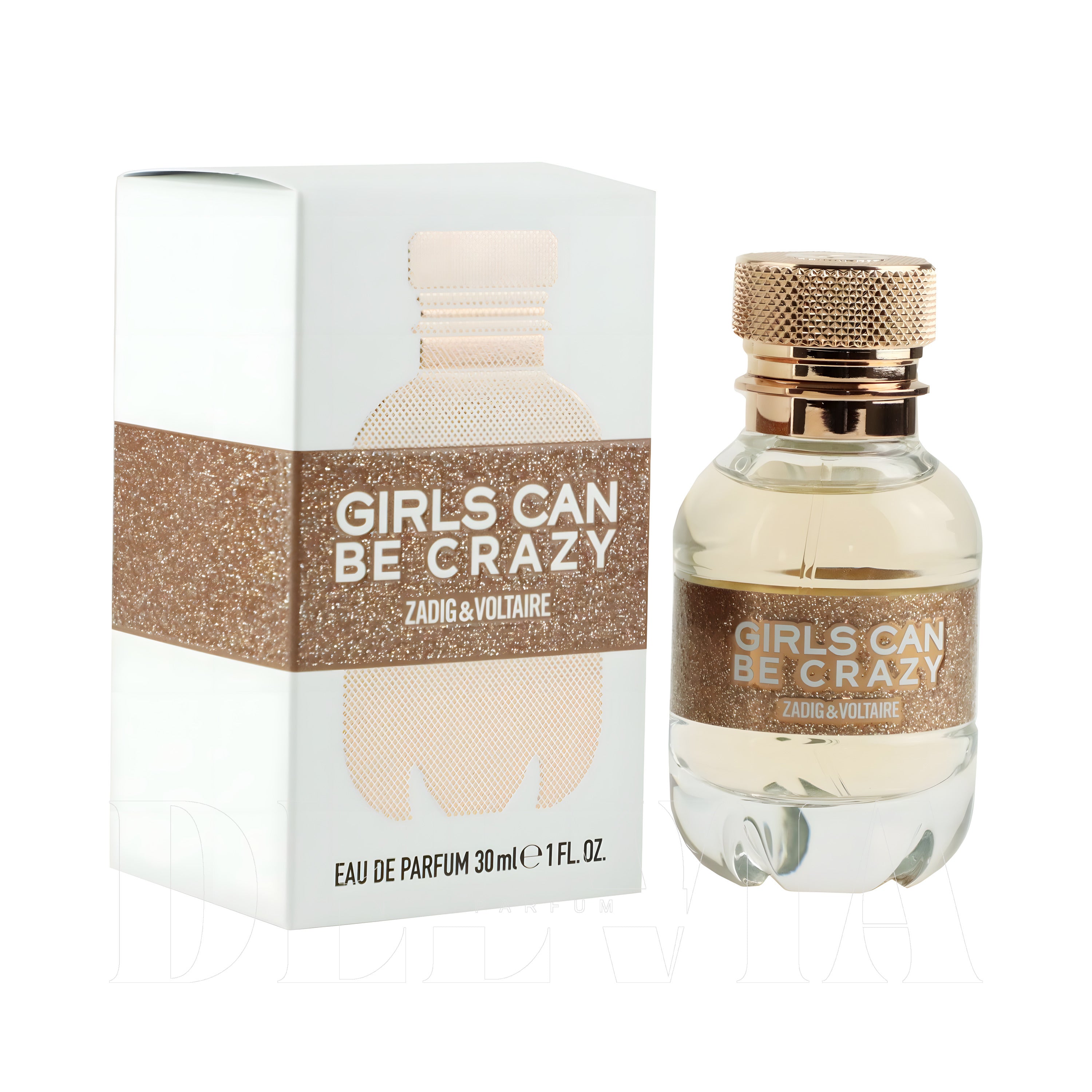 Zadig Voltaire Girls Can Be Crazy 1 ml dekant parfüm — kutu ve şişe görseli