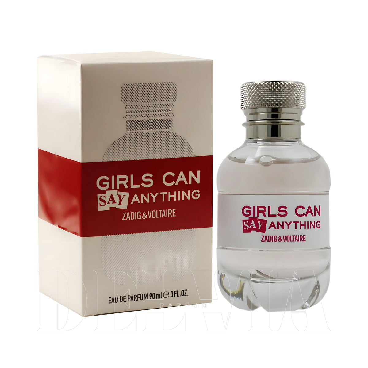 Zadig Voltaire Girls Can Say Anything Edp 10 ml dekant parfüm — kutu ve şişe görseli