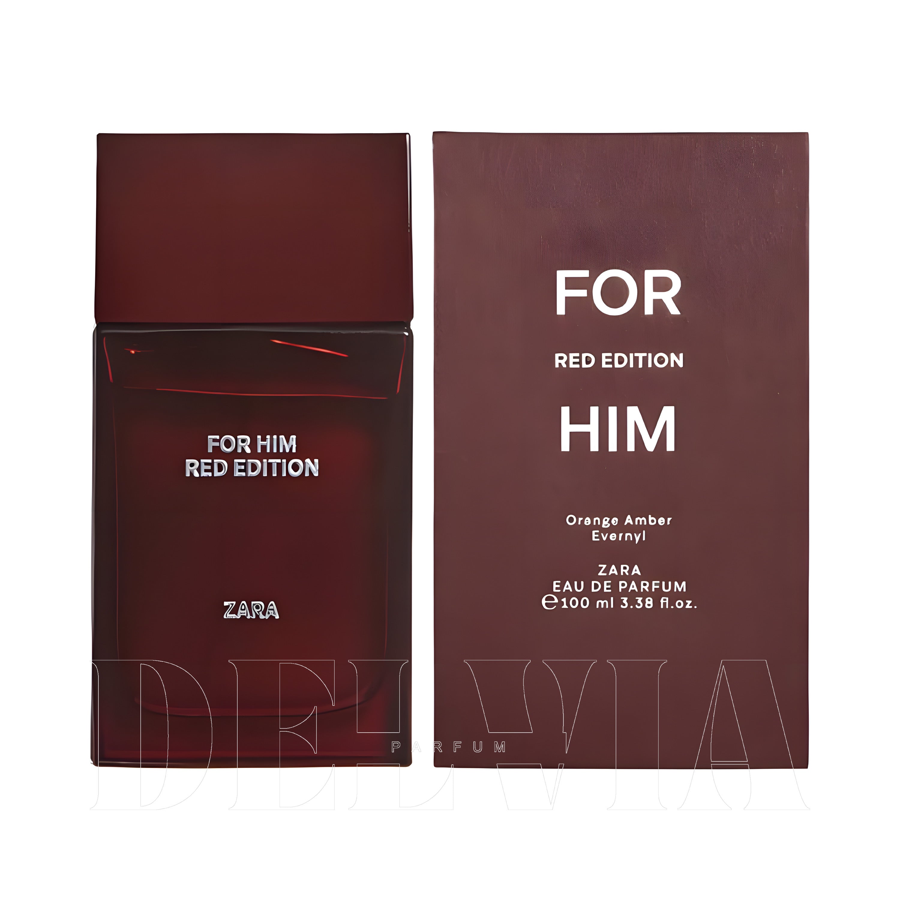 Zara For Him Red Edition Edp Katı Parfum — kutu ve şişe görseli