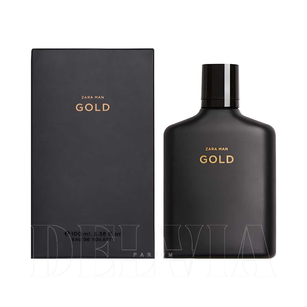 Zara Man Gold Kokulu Sabun — kutu ve şişe görseli