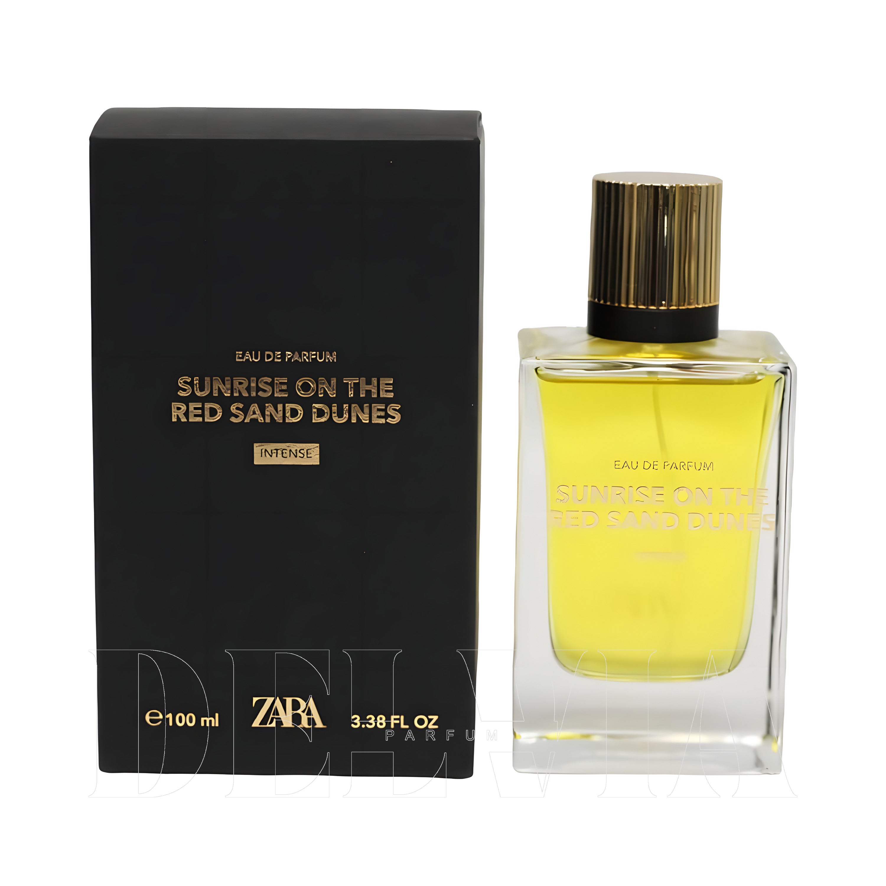 Zara Sunrise On The Red Sand Dunes Intense 2 ml dekant parfüm — şişe görseli