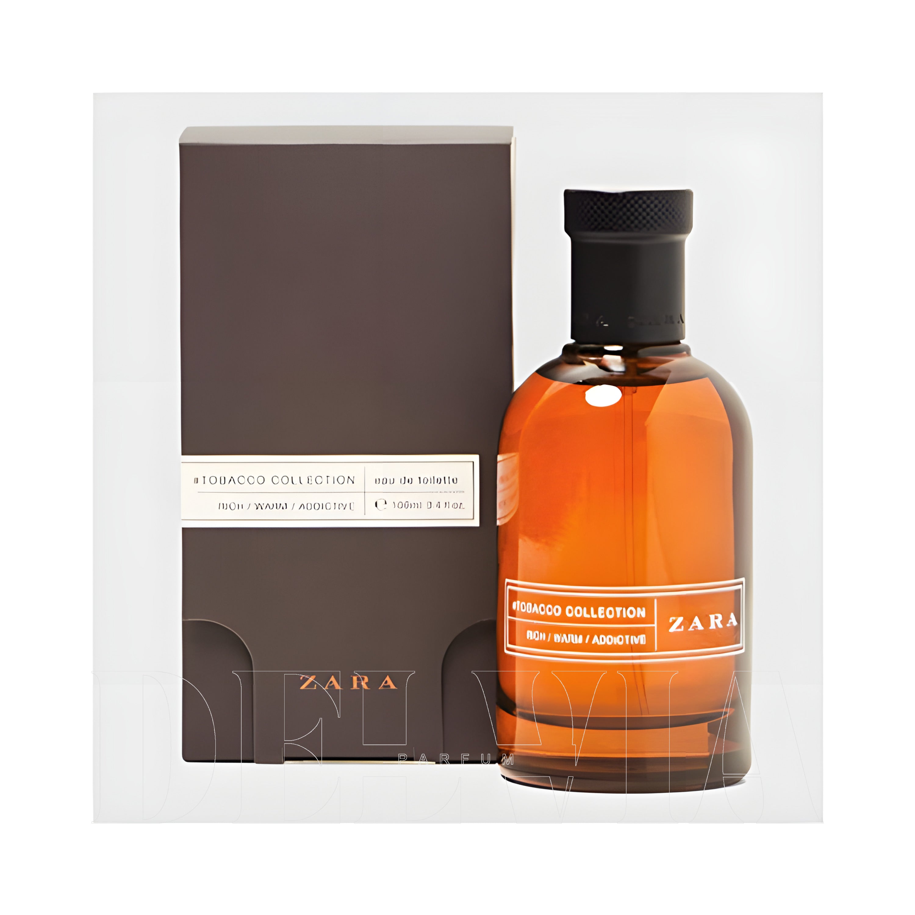 Zara Tobacco Collection Rich Warm Addictive Kokulu Sabun — kutu ve şişe görseli