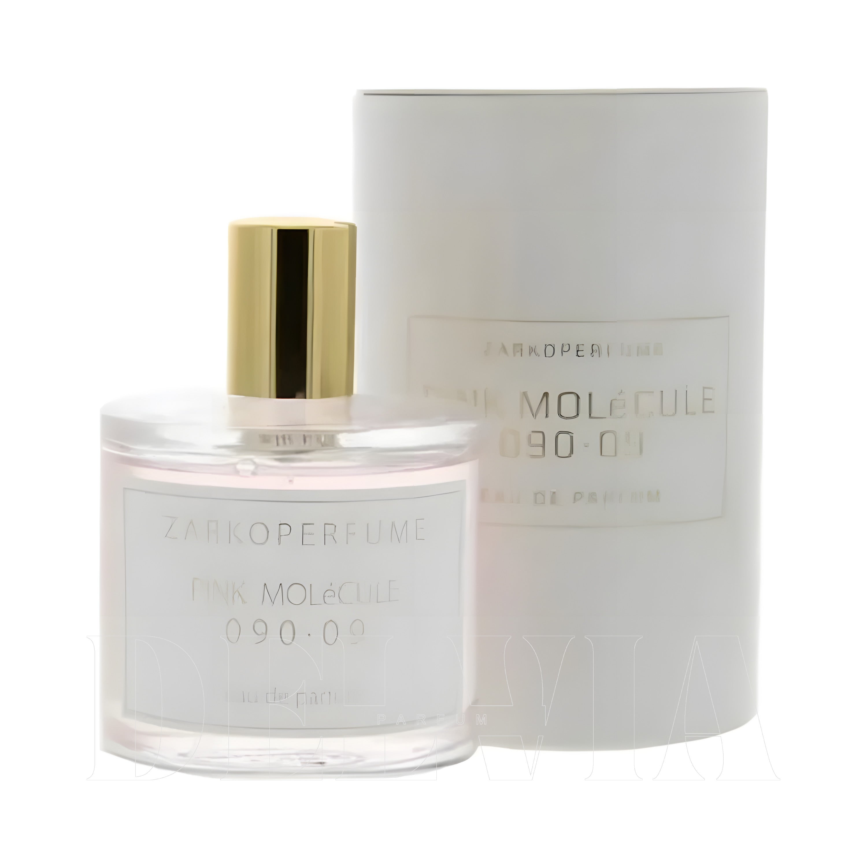 Zarko Perfume Pink Molecule 090 09 15 ml dekant parfüm — kutu ve şişe görseli