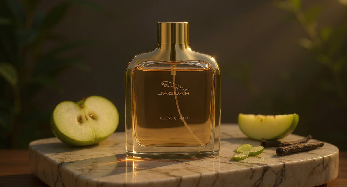 Sıcak Vanilya ve Taze Elmanın Dengesi: Jaguar Classic Gold EDT ✨ [blog]